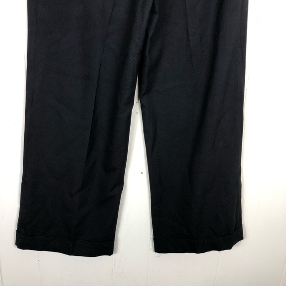 Tory Burch Wool Wide Leg Trousers Sz 6 - Picture 11 of 14